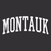 Varsity Distressed Montauk T Shirt Vintage Short | Artistshot