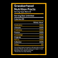 Sneakerhead Nutrition Facts Streetwear Hype Shoes Collector T Shirt Men's Long Sleeve Pajama Set | Artistshot