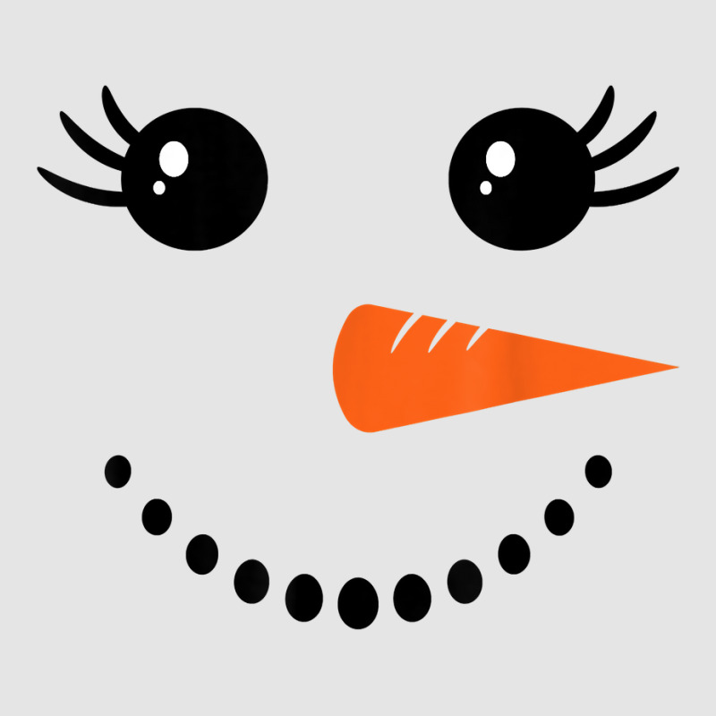 Snowman Girl Face For Girls Christmas Winter T Shirt Exclusive T-shirt | Artistshot