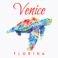 Venice Florida Watercolor Sea Turtle Tank Top T-shirt | Artistshot