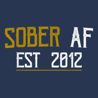 Sober Af Since 2012   10 Year Sobriety Anniversary T Shirt Men Denim Jacket | Artistshot