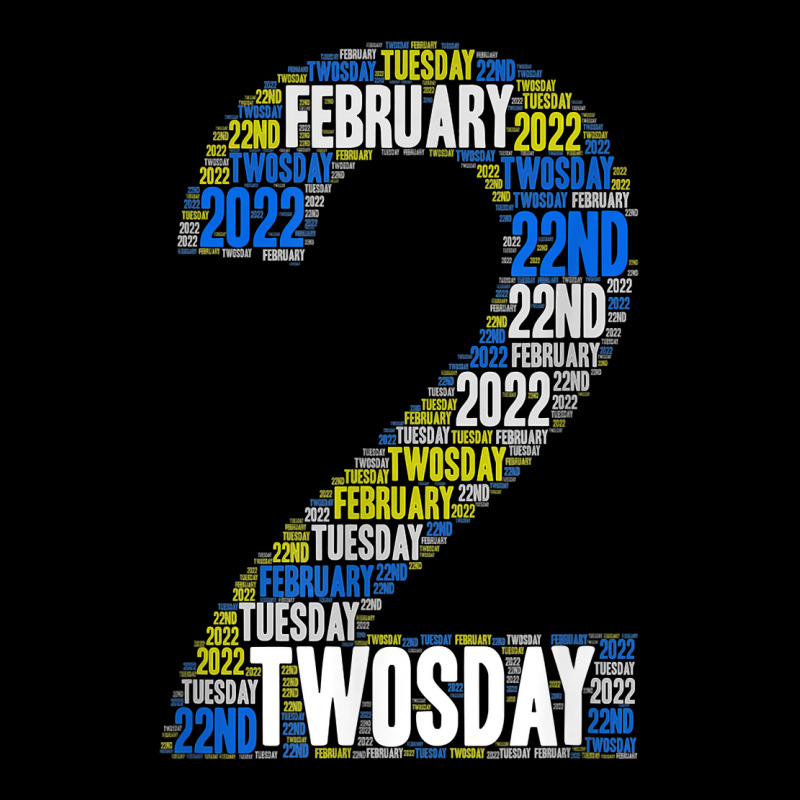 Twosday Tuesday   February 22nd 2022   Commemorative Twosday T Shirt Fleece Short | Artistshot