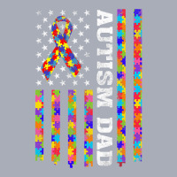 Autism Awareness Proud Autism Dad Vintage Usa Flag Gift Men Tank Dress | Artistshot