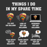 Things I Do In My Spare Time Hot Air Balloon Flying Balloons T Shirt Baby Bodysuit | Artistshot