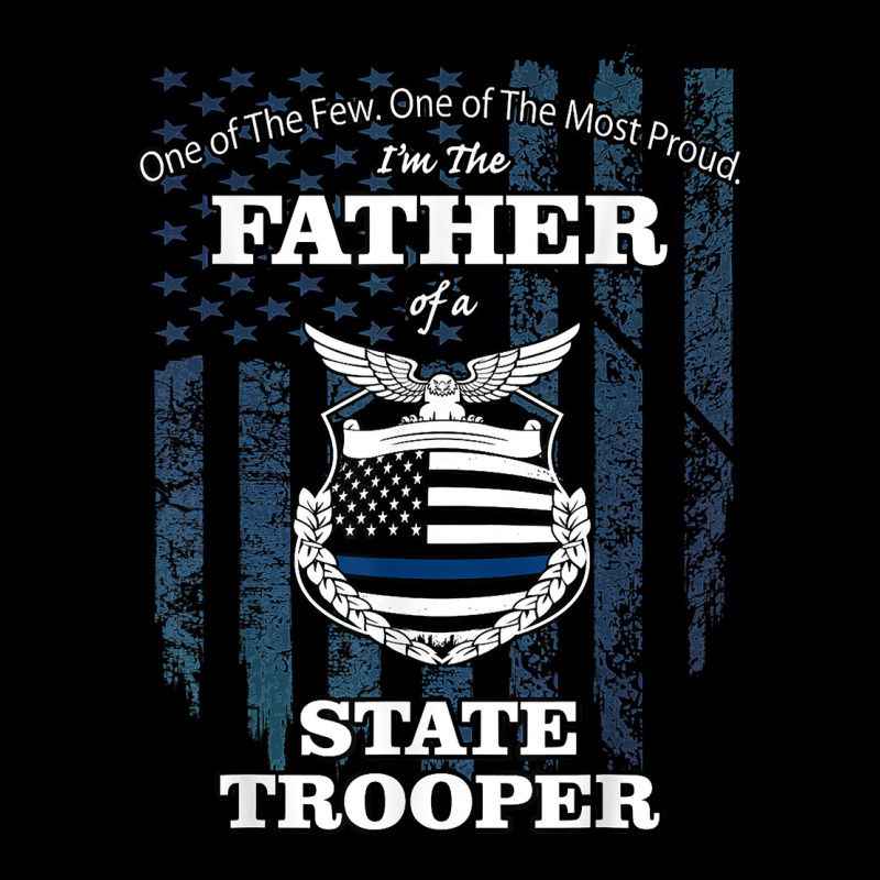 State Police Badge   Proud State Trooper Dad Cropped Hoodie by milkeyderamse | Artistshot