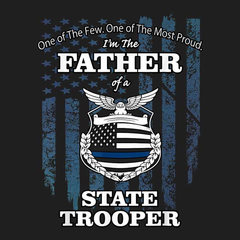 State Police Badge   Proud State Trooper Dad Ladies Polo Shirt by milkeyderamse | Artistshot