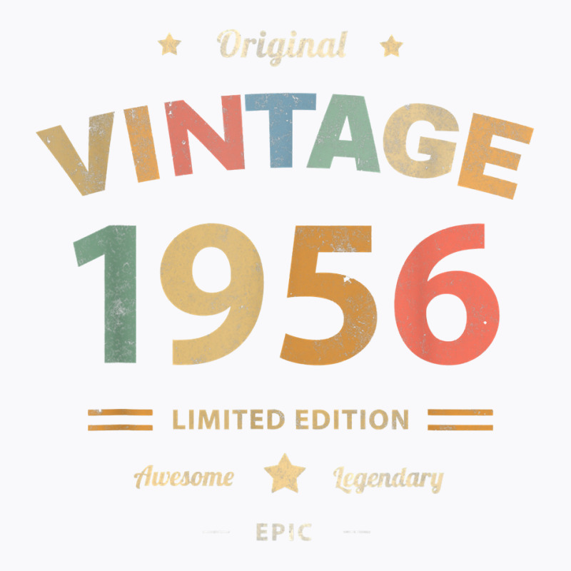 Vintage 1956 Legend 66th Birthday Awesome 66 Epic Grandma T Shirt T-shirt | Artistshot