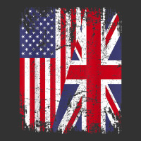 British Roots  Half American Flag  Britain Uk T Shirt Baby Bodysuit | Artistshot