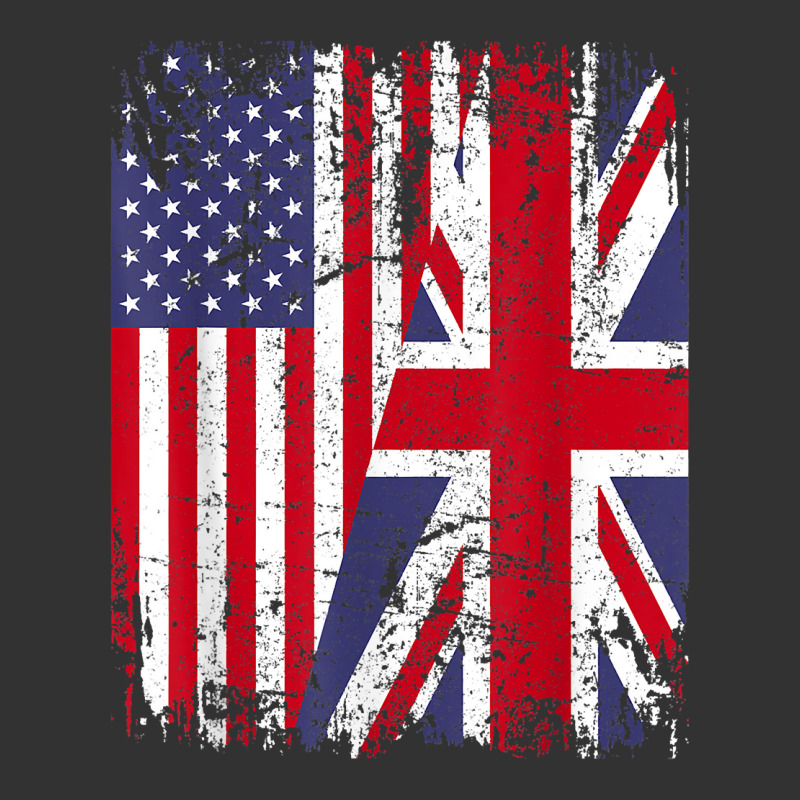 British Roots  Half American Flag  Britain Uk T Shirt Baby Bodysuit | Artistshot