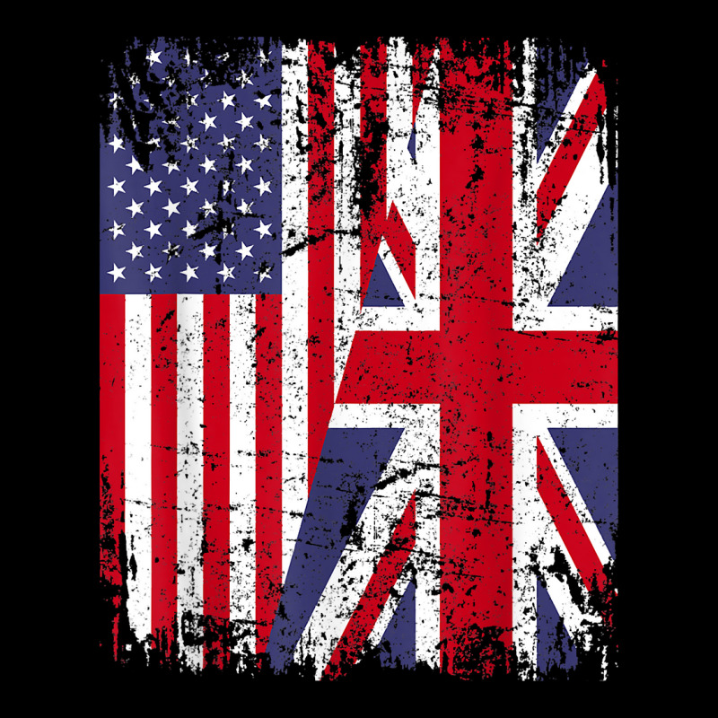 British Roots  Half American Flag  Britain Uk T Shirt Baby Beanies | Artistshot