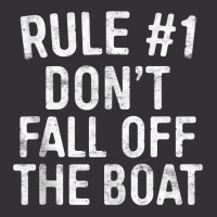 Rule 1 Don't Fall Off The Boat T Shirt Cruise Vacation Tank Top Vintage Short | Artistshot