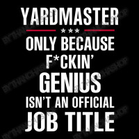 Gift For F Ckin' Genius Yardmaster Youth Jogger | Artistshot