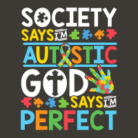 Autism Son Child Daughter Society God Says I M Perfect Faith Bucket Hat | Artistshot