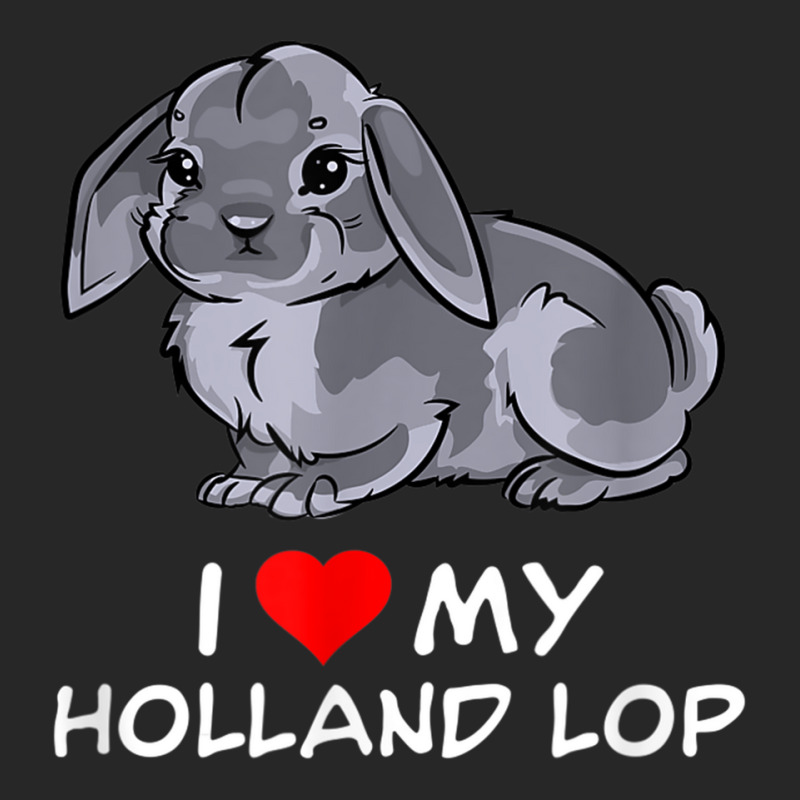 I Love My Grey Holland Lop Rabbit T Shirt Men's T-shirt Pajama Set | Artistshot