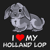 I Love My Grey Holland Lop Rabbit T Shirt Classic T-shirt | Artistshot