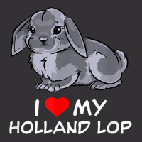 I Love My Grey Holland Lop Rabbit T Shirt Vintage Hoodie | Artistshot