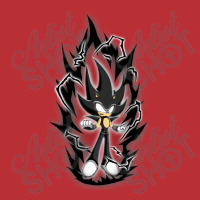 Super Black Hedgehog Over Opower T-shirt | Artistshot