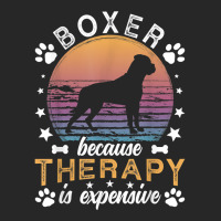 Boxer Because Therapy Is Expensive Boxer Dog Owner T Shirt Women's Pajamas Set | Artistshot