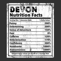 Devon Nutrition Facts Funny Name Humor Nickname Sarcasm T Shirt Baby Bodysuit | Artistshot