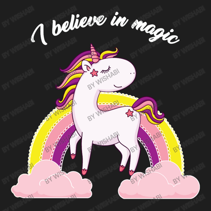 I Believe In Magic, Unicorn Classic T-shirt by wishabi | Artistshot