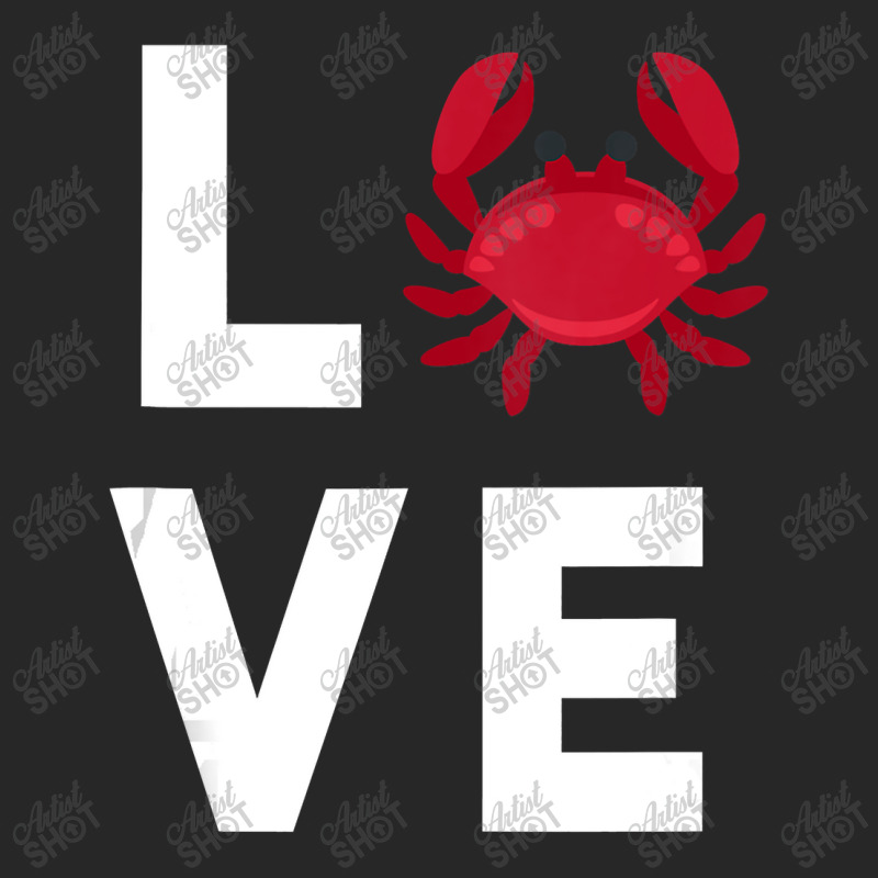 I Love Crabs Cute Crab Lover Crustacean Seafood Crab Men's T-shirt Pajama Set | Artistshot