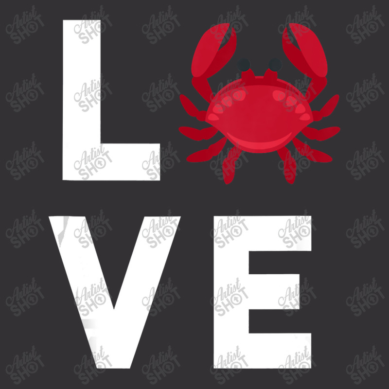 I Love Crabs Cute Crab Lover Crustacean Seafood Crab Vintage Short | Artistshot