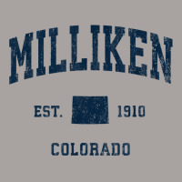 Milliken Colorado Co Vintage Athletic Navy Sports Design T Shirt Racerback Tank | Artistshot