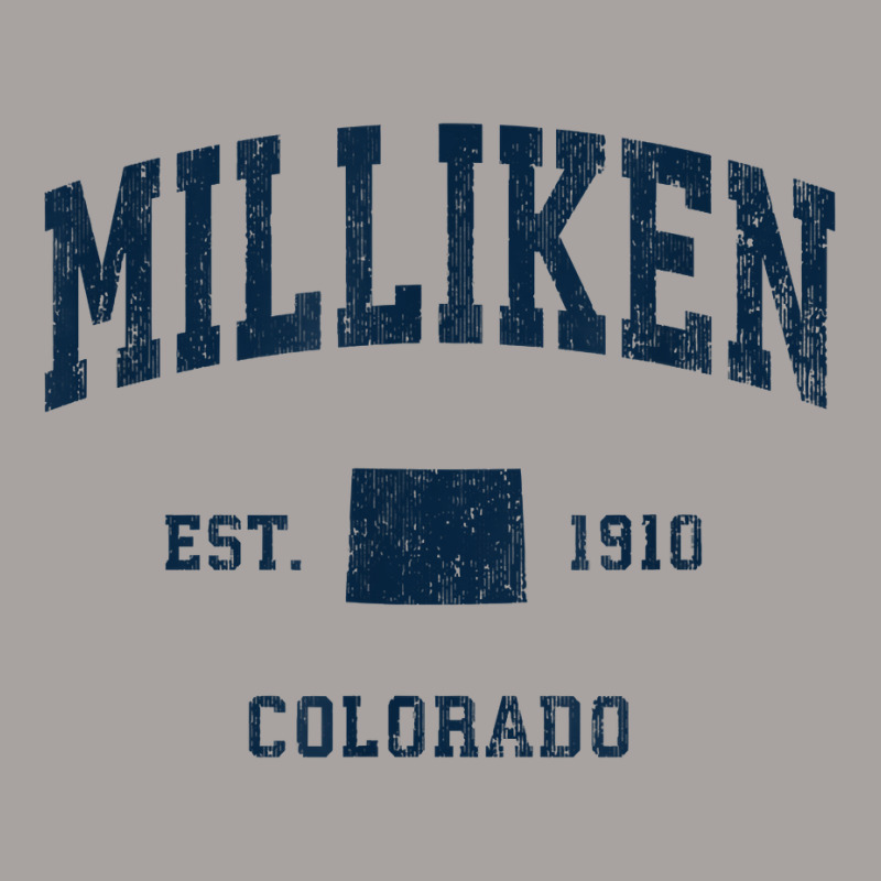 Milliken Colorado Co Vintage Athletic Navy Sports Design T Shirt Racerback Tank by woestebjparmal | Artistshot