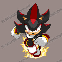 Black Super Hedgehog Running Forward Vintage T-shirt | Artistshot