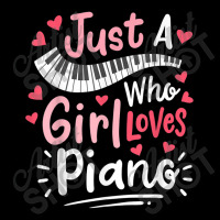 Piano Pianist Just A Girl Who Loves Piano Pocket T-shirt | Artistshot