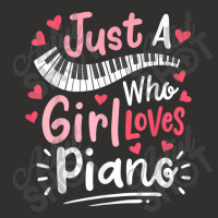 Piano Pianist Just A Girl Who Loves Piano Champion Hoodie | Artistshot