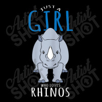 Rhino Costume Design - Just A Girl Who Loves Rhinos Lightweight Hoodie | Artistshot