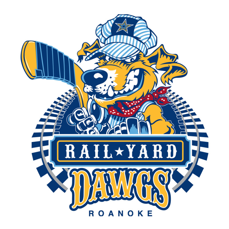 Roanoke Rail Yard Dawgs V-neck Tee | Artistshot