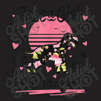 Schnauzer Design, Just A Girl Who Loves Schnauzers T-shirt | Artistshot