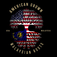 American Grown Malaysian Roots Vintage Usa & Malaysia T Shirt V-neck Tee | Artistshot