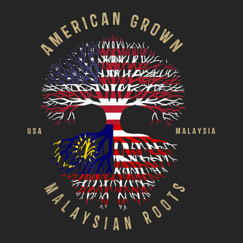 American Grown Malaysian Roots Vintage Usa & Malaysia T Shirt Unisex Hoodie by woestebjparmal | Artistshot