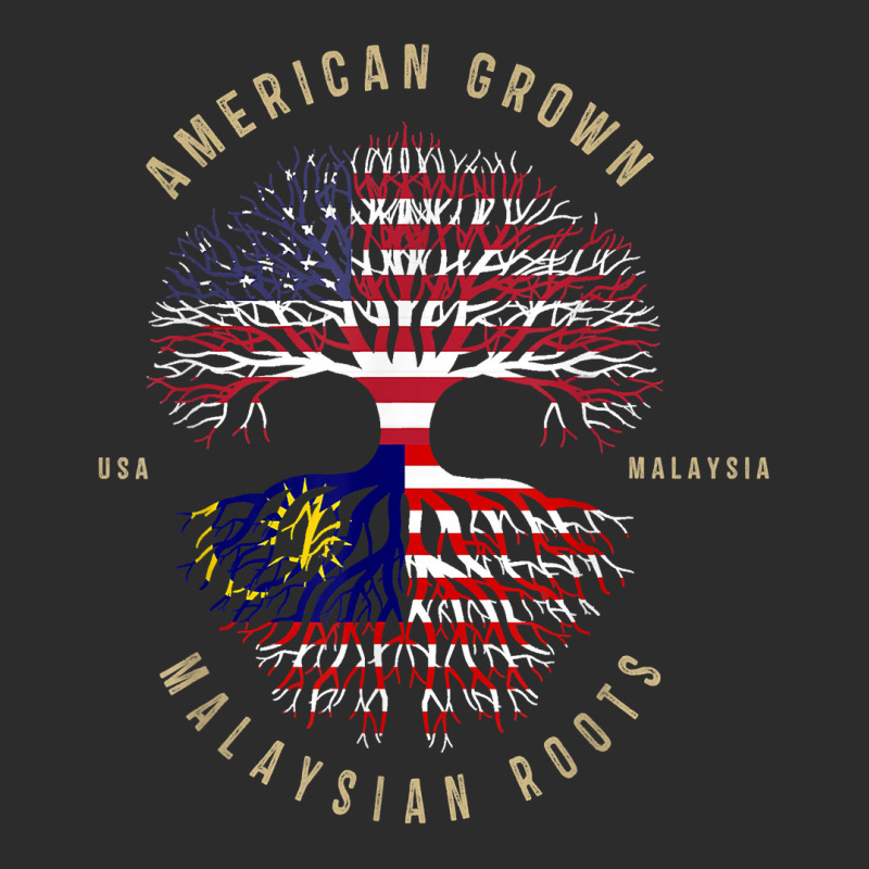 American Grown Malaysian Roots Vintage Usa & Malaysia T Shirt Exclusive T-shirt by woestebjparmal | Artistshot