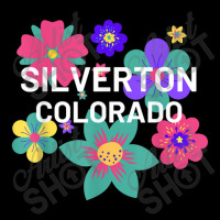 Floral Overlay Silverton Colorado Souvenir Flowers Youth Sweatshirt | Artistshot