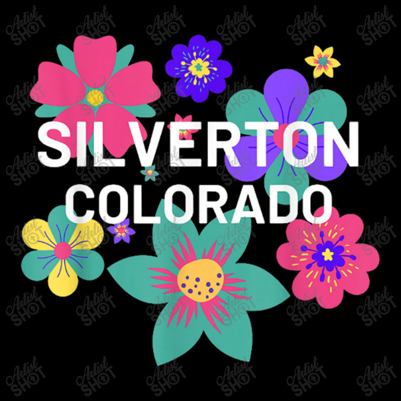 Floral Overlay Silverton Colorado Souvenir Flowers Youth Sweatshirt by BealArt | Artistshot