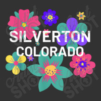 Floral Overlay Silverton Colorado Souvenir Flowers Baby Bodysuit | Artistshot