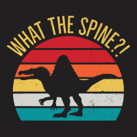 Dinosaur Spinosaurus T  Shirt What The Spine T-shirt | Artistshot