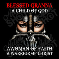 Blessed Granna Who Is Woman A Child Warrior Of Christ Faith Youth Jogger | Artistshot