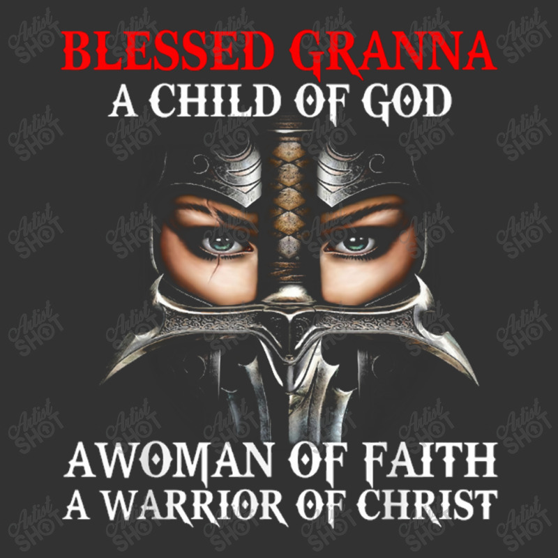 Blessed Granna Who Is Woman A Child Warrior Of Christ Faith Baby Bodysuit | Artistshot