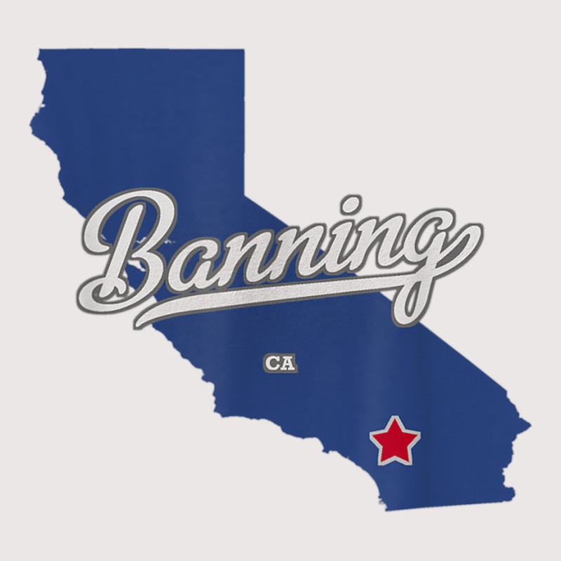 Banning California Ca Map T Shirt Pocket T-shirt | Artistshot