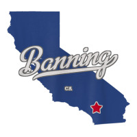 Banning California Ca Map T Shirt Men's T-shirt Pajama Set | Artistshot