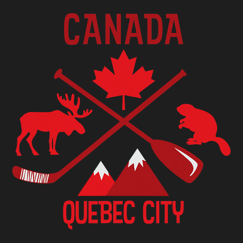 Quebec City Canada Product Classic T-shirt by trokeryth | Artistshot