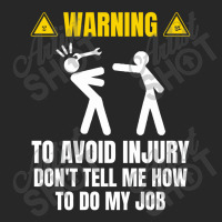 Warning To Avoid Injury Men's T-shirt Pajama Set | Artistshot