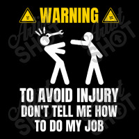 Warning To Avoid Injury Unisex Jogger | Artistshot