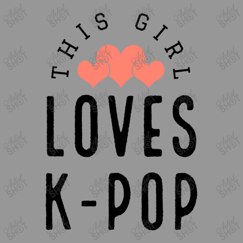 This Girl Loves K-pop - Korean Music Lover Women's V-Neck T-Shirt by Sutra Lotus Co | Artistshot