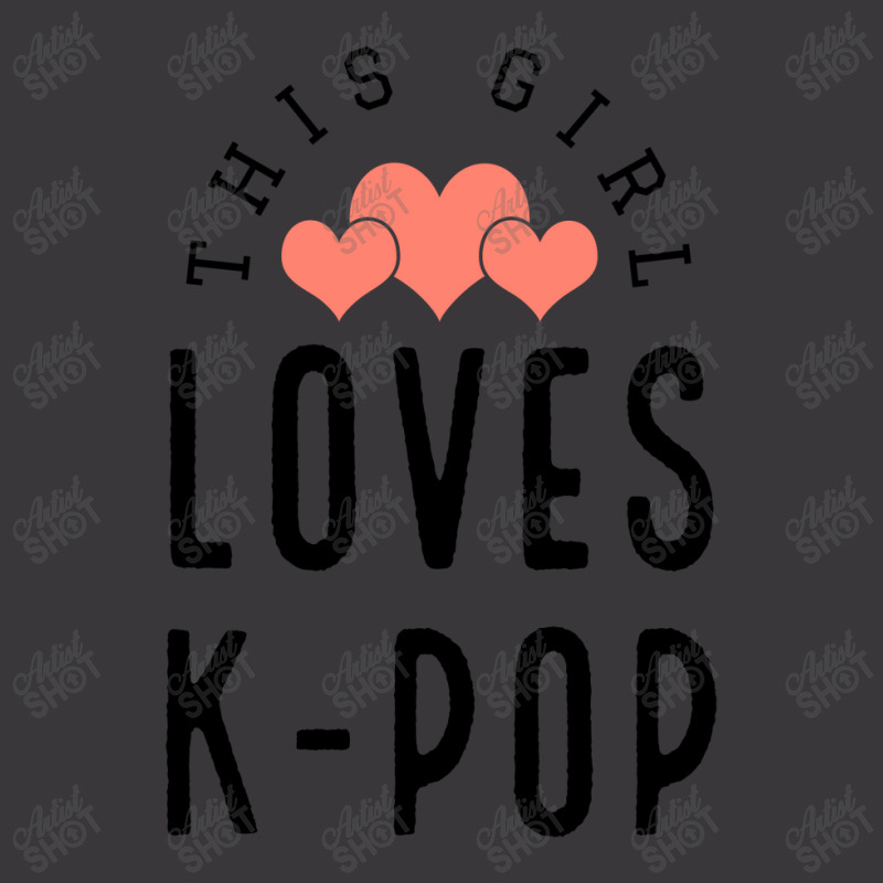 This Girl Loves K-pop - Korean Music Lover Ladies Curvy T-Shirt by Sutra Lotus Co | Artistshot